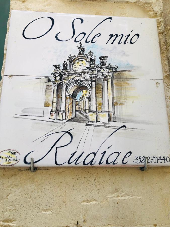 O' Sole Mio Rudiae Rooms Lecce Zewnętrze zdjęcie